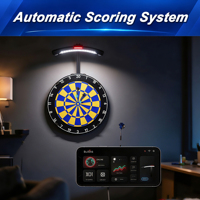 Système de notation automatique pour fléchettes électroniques, tableau de score numérique, fléchettes magnétiques en métal et plastique, kit de notation automatique pour pub