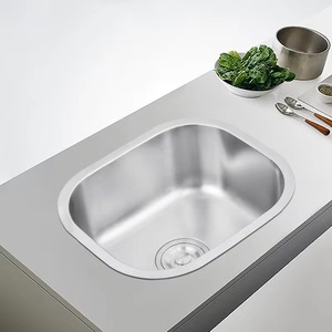 In acciaio <span class=keywords><strong>inox</strong></span> timbratura <span class=keywords><strong>lavello</strong></span> piccolo singolo serbatoio addensato <span class=keywords><strong>lavello</strong></span> piccolo <span class=keywords><strong>lavello</strong></span> cucina balcone lavabo sotto il tavolo - Product Image 2