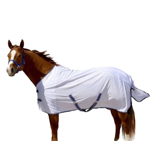 Manta <span class=keywords><strong>de</strong></span> caballo impermeable <span class=keywords><strong>de</strong></span> invierno 1200D personalizada con cubierta para el cuello - Product Image 5