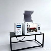 Equipo Láser de Fibra de Escritorio 4040 con Potencia Opcional, JPT Mini QBH Refrigerado por Aire, Enfoque Automático, Máquina Pequeña para Fabricación de Metal
