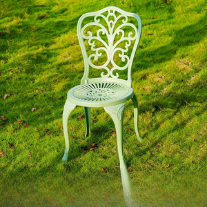 Banco de Patio de Aluminio Fundido a Presión, Resistente a la Intemperie, Impermeable, Resistente a la Corrosión, Diseño Minimalista, en Oferta - Product Image 1