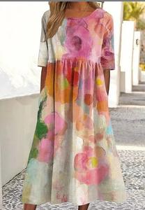 Yc169 personalizado de talla grande de verano <span class=keywords><strong>para</strong></span> mujer Long Island vestido Hawaiano 5xl chica fuera del hombro vestidos <span class=keywords><strong>Hawaianos</strong></span> <span class=keywords><strong>para</strong></span> mujer - Product Image 4