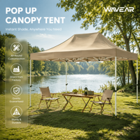 Tente d'exposition événementielle pour carnaval, auvent pliant commercial imperméable anti-UV pour fêtes et festivals, impression de logo personnalisée