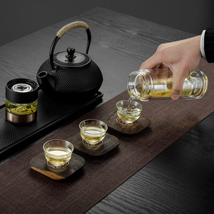 ทอมิค ที อินฟิวเซอร์ คัพแก้วสองชั้นแบบพกพา ตัวแยกชาสีเงิน สำหรับผู้ชาย ของขวัญทางธุรกิจ - Product Image 2