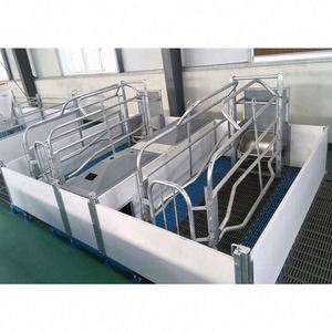 Nueva gran oferta personalizada, moderna, cómoda, ganadera, equipo agrícola para cerdos, jaula de parto para cerdas, acero galvanizado en caliente, 15-25 años - Product Image 3