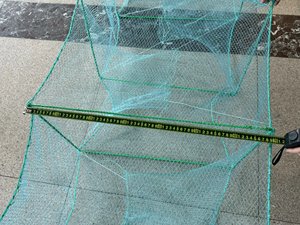 Filet de pêche piège 50*70cm cadre adapté aux grosses crevettes de crabe de <span class=keywords><strong>poisson</strong></span> - Product Image 3