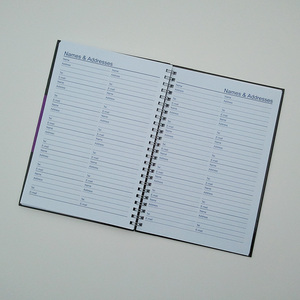 Fabricant professionnel de carnets de calendrier personnalisés, planificateur mensuel, carnet de notes, journal, carnet à spirales, couverture rigide, carnet hebdomadaire - Product Image 6