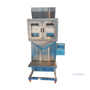 Machine de remplissage de granulés entièrement automatique à double tête avec pesage et déchargement synchronisés, corps en acier inoxydable 304 - Product Image 6
