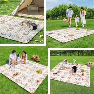 เสื่อปิกนิกกันน้ำใช้สำหรับตั้งแคมป์กลางแจ้งชายหาด - Product Image 4