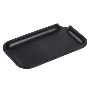 Eco Friendly Plant Fiber Custom Rolling Tray Wholesale Biodegradable Disposable Smoking Trays