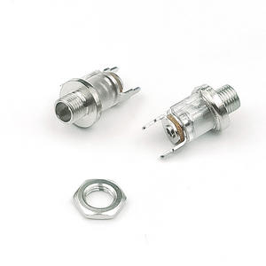 ปลอกทองแดงใสแบบแนวตั้งพร้อมช่องเสียบ DC แบบมีเกลียว 3.5*1.3 ช่องเสียบเสียงแบบวงกลม DC-035-1 ช่องเสียบตัวเมียจากโรงงาน - Product Image 3