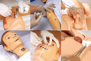 गर्म पूर्ण-कार्यात्मक नर्सिंग पुतला, पुरुष और महिला नर्सिंग शिक्षण पुतला - Product Image 2