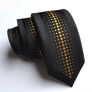 Cravatta Sottile di Lusso da 6cm per Matrimoni, Feste Formali, Abiti da Uomo alla Moda, Cravatta Stretta con Motivo Floreale - Product Image 6