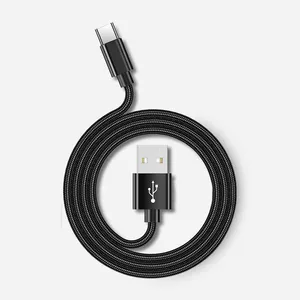 Wholesale Charging Cable Nylon Braided Aluminum Alloy USB Cable Mobile Phone Fast Charging USB Data Cable Type C