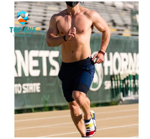 Pantalones Cortos Deportivos TopOne Mesh, Muestra Gratis, Nueva Tendencia, para Hombre, Talla Grande, Color Sólido, Secado Rápido, para Correr, Entrenamiento y Uso Diario - Product Image 6