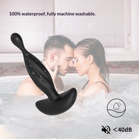 Vente en gros de jouets sexuels pour hommes adultes, dispositif de masturbation, stimulateur anal de la prostate, vibrateur sans fil, télécommande, charge magnétique USB