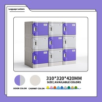 Armoire de rangement pour cartable en plastique coloré pour maternelle Casier de rangement en classe ABS durable