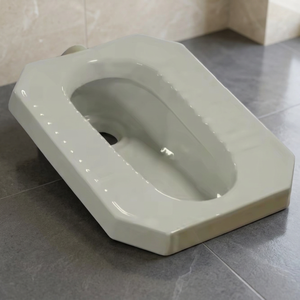 WC à poser Orissa blanc moyen profond en céramique 21 pouces, articles sanitaires indiens, prix le plus bas en Afrique - Product Image 1