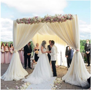 थोक लक्जरी शिफॉन टांगना पृष्ठभूमि कपड़े कपड़ा के लिए शादी की पार्टी घटना समारोह - Product Image 5