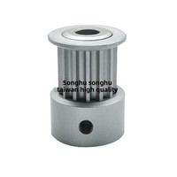 Poulie de distribution SONGHU SH-HTPA22S2M040-K-P3 en aluminium, roue synchrone à 22 dents, engrenage de moteur avec options 6 trous, OEM en stock