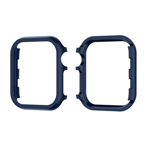 Couvercle métallique pour <span class=keywords><strong>Apple</strong></span> <span class=keywords><strong>Watch</strong></span> Series Ultra 8 9 7 6 5 <span class=keywords><strong>4</strong></span> 3 41mm 45mm <span class=keywords><strong>40mm</strong></span> 44mm étui de protection en alliage d'<span class=keywords><strong>aluminium</strong></span> cadre de pare-chocs - Product Image 1