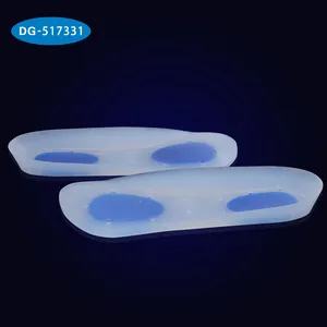 Support de voûte plantaire haute en silicone, confortable, coupe orthopédique, soin des pieds, meilleure semelle intérieure pour pieds plats, vente en gros, 3/4