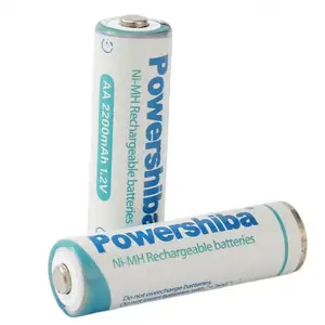 Ricaricabile batteria ricaricabile per tastiera 4 pz in una scatola PP per nichel 1.2V AA 3300mAh ni-mh