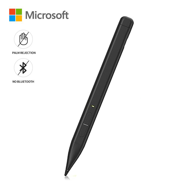 MMP 2.0 4096 Pressure Sensitive Aluminum Surface Pro Slim Stylus Pen Eraser Type-C Charging 66 Hours Working Time for Microsoft