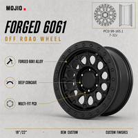 Jantes en aluminium forgé sur mesure MOJIO pour SUV et camionnettes tout-terrain, 19, 20, 21, 22 pouces, légères et haute performance pour la modification
