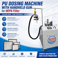 Máquina Dispensadora de Pegamento Automática Tipo Brazo Oscilante con Certificación CE, Máquina Mezcladora Dispensadora de Resina Epoxi de Dos Componentes AB