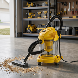 1400W 12L Wet Dry Canister Vacuum <b>Cleaner</b> Bagless Cyclone Blower Function Washable Filter For Household Car Garage Cleaning - Product Image 5