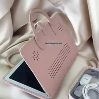 Sac et étui pour ordinateur portable en PU de style féminin, fabriqué par IDEAL Factory, pour ordinateurs portables