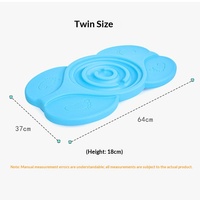 Équipement d'entraînement sensoriel Planche d'équilibre en plastique Plateforme escargot pour enfants Plateforme escargot pour la maternelle Éducation précoce Rééducation Balançoire 6