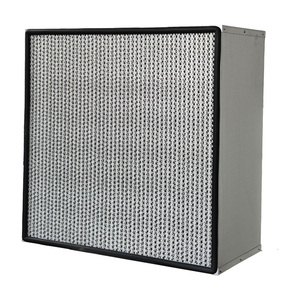 Trung Quốc Nhà Máy Giá phòng sạch laminar Flow Hood sợi thủy tinh phương tiện truyền thông 24x24 20x20 99.999% 0.3um độ <span class=keywords><strong>x</strong></span>ốp H13 H14 <span class=keywords><strong>HEPA</strong></span> bộ lọc - Product Image 3