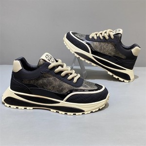 Zapatos Deportivos Casuales 2026, Modernos, Retro, de Tela Ligera, Parte Superior de Cuero Artificial, Cierre con Cordones, Zapatos de Estilo para Caminar para Hombre que Combinan con Todo - Product Image 1