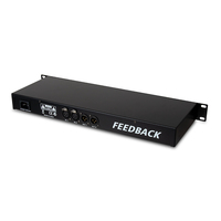 Processeur audio numérique XTR2.0 en métal XLR 2 entrées 2 sorties avec suppresseur de Larsen pour équipement sonore de scène et microphones