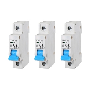Disjoncteur Gloca JXB1 1P 220V 20A Montage sur rail DIN Certifié CE Protection électrique - Product Image 1