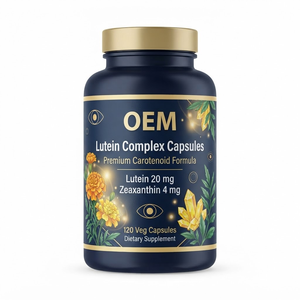 Cápsulas de Luteína Compleja con Arándano y Astaxantina OEM ODM, 120 Unidades, Marca Privada - Product Image 1