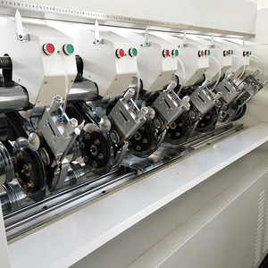 Kemasan Pengumpan Manual Kotak Karton Pemotong Papan Kertas Bergelombang Slitter Pisau Tipis dengan 8 Pisau 10 Skor - Product Image 2