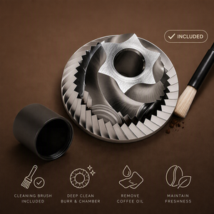 <span class=keywords><strong>Molinillo</strong></span> <span class=keywords><strong>de</strong></span> <span class=keywords><strong>Café</strong></span> Manual <span class=keywords><strong>de</strong></span> Acero Inoxidable CNC <span class=keywords><strong>de</strong></span> 6 Ejes con Mango <span class=keywords><strong>de</strong></span> Nogal y Aluminio Aeronáutico, Portátil, Ecológico, Moderno y <span class=keywords><strong>de</strong></span> Lujo - Product Image 4