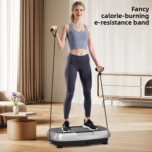 Plateforme vibrante d'exercice Crazy Fit Massage pour le corps entier, à vibration verticale, pour usage domestique - Product Image 2