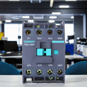 คอนแทคเตอร์แม่เหล็กไฟฟ้า Tengen TGC1-2511 25A 32A 38A 3 โพล 110V 220V 380V 400V 50/60Hz คอนแทคเตอร์มอเตอร์อุตสาหกรรม - Product Image 1