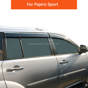 HFTM Mitsubishi Pajero Sport Luxe Pare-soleil anti-âge pour fenêtre, déflecteur de pluie, pare-vent PMMA <span class=keywords><strong>PC</strong></span> - Product Image 3