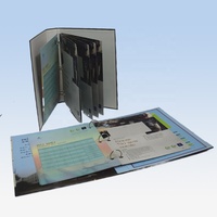 Carte de couleur de couverture de livre d'échantillons personnalisée à usage industriel pour l'affichage de tissus en cuir Livret de reliure Swatch Book Carton dur