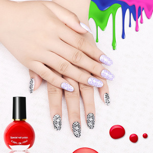 Gel UV pour estampage d'ongles 26 couleurs 10ml, huile d'impression facile à utiliser pour le nail art en salon de manucure - Product Image 4