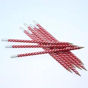 High quality and low price standard 7.5'' round shape lead pencil for children