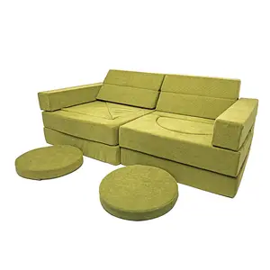 Hot bán 15 cái tùy chỉnh hiện đại phòng khách sofa Set cắt khối trẻ em chơi ghế sofa có thể giặt sofa giường phòng ngủ trường