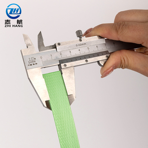 Ruban de cerclage en PET vert haute pression, polyester, polypropylène, 16 mm, rouleaux, prix compétitifs, application d'emballage à la machine - Product Image 4