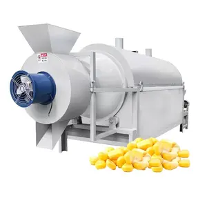 Multifunctional Dog Food,Animal Feed,Pellet Rotary Sand Dryer,Fully Automatic Corn Spices Forage Drying Equipment Manufacturer