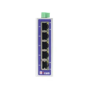 Full Gigabit POE Switch With 4*10/100/1000M PoE Ports